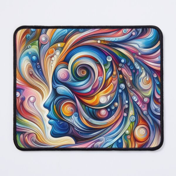 Item preview, Vibrant Swirls Abstract Art designed and sold by Sadia Jannat.