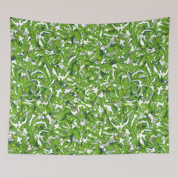 Item preview, Abstract Fireflies and green leaves  designed and sold by Alex  Blud.