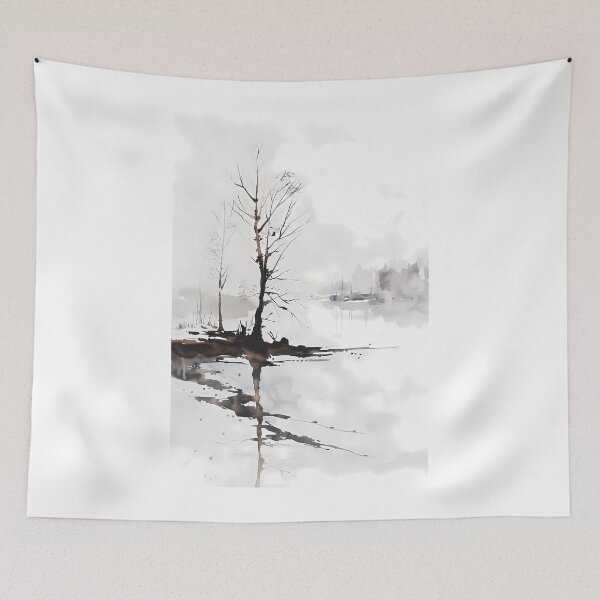 Item preview, Minimalist watercolor designed and sold by MidArtForge.