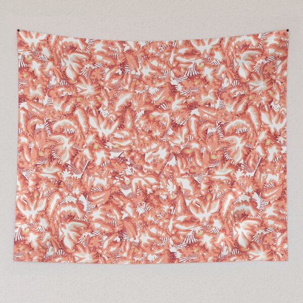Item preview, Abstract Fireflies and orange leaves  designed and sold by Alex  Blud.