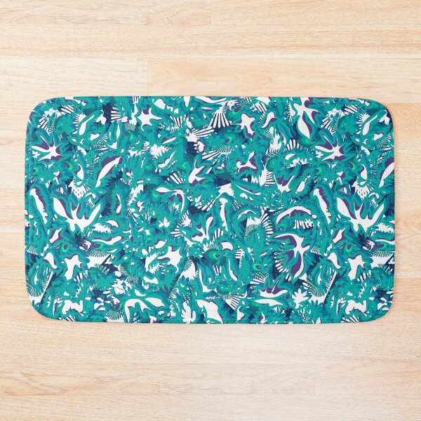 Item preview, Abstract Fireflies and turquoise leaves  designed and sold by Alex  Blud.
