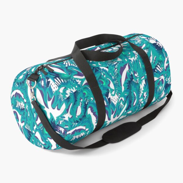 Item preview, Abstract Fireflies and turquoise leaves designed and sold by Alex Blud.