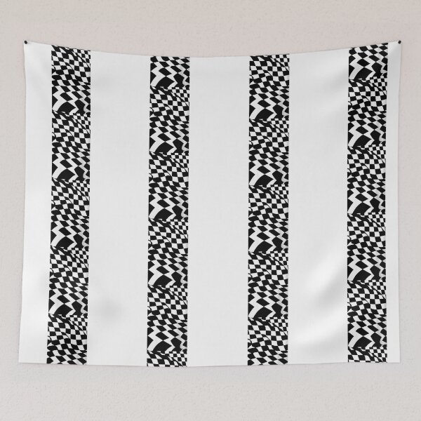 Item preview, Dynamic Checkered Illusion Artwork designed and sold by merve02shop.