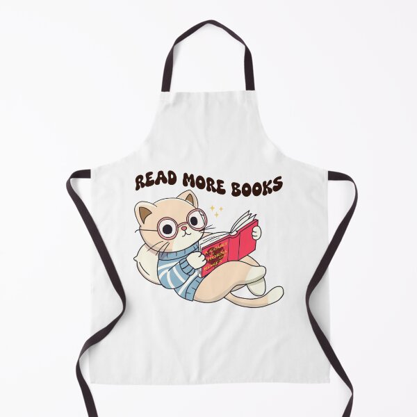 Item preview, Cute Kitten Reading acotar Book Spooky Book Club Kindle Lovers Gift Ideas designed and sold by pinzka.