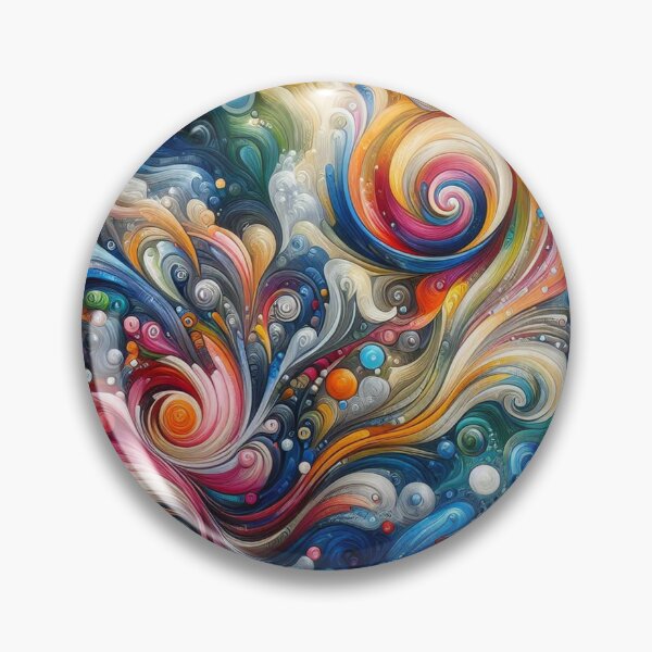 Item preview, Energetic Color Fusion Canvas designed and sold by Sadia  Jannat.