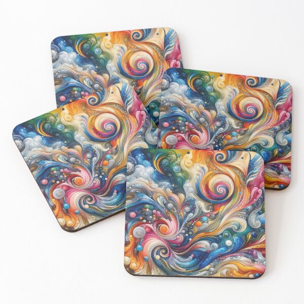 Item preview, Energetic Color Fusion Canvas designed and sold by Sadia  Jannat.