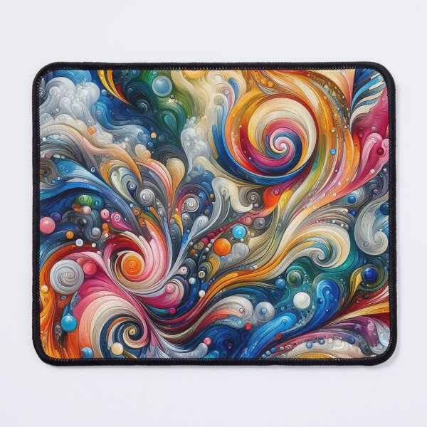 Item preview, Energetic Color Fusion Canvas designed and sold by Sadia Jannat.
