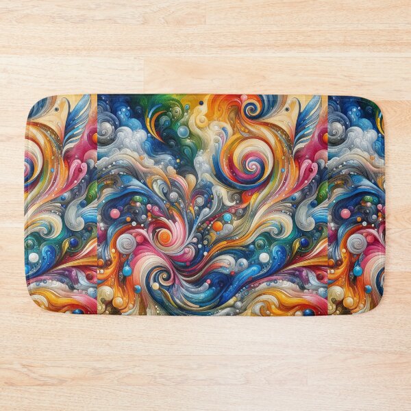 Item preview, Energetic Color Fusion Canvas designed and sold by Sadia  Jannat.