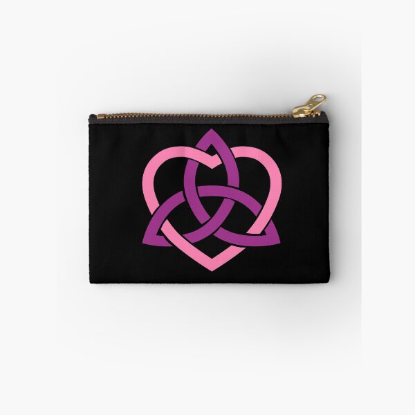 Item preview, Purple Celtic Trinity Knot with Pink Heart designed and sold by Jeallan Designs.