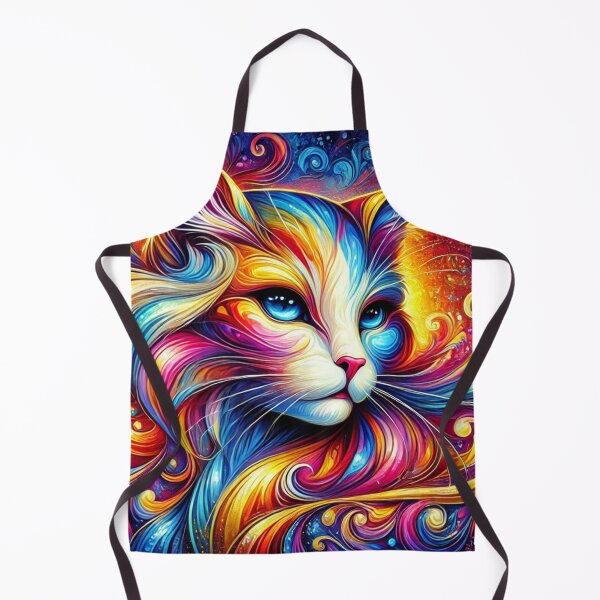 Item preview, a colorful and charming cat designed and sold by Dragon-Kingdom.