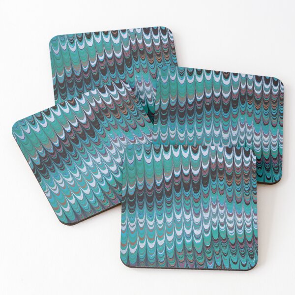 Item preview, Vintage Endpaper Scalloped Design designed and sold by newnouveau.