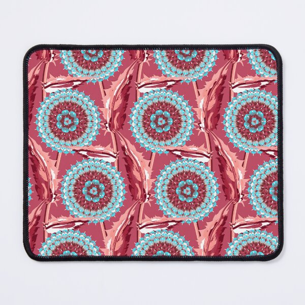Item preview, Round flower, Dark pink background designed and sold by Alex  Blud.