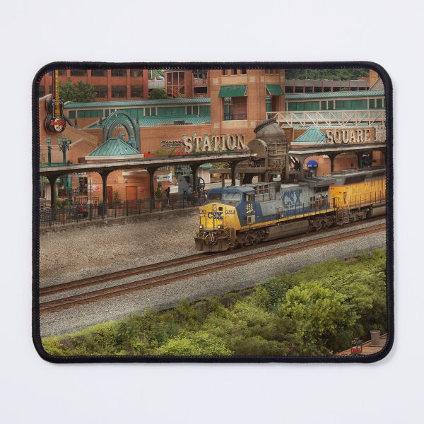 Item preview, Train - Pittsburg, PA - Station Square designed and sold by Mike Savad Photography.