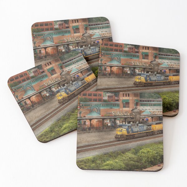 Item preview, Train - Pittsburg, PA - Station Square designed and sold by Mike Savad Photography.