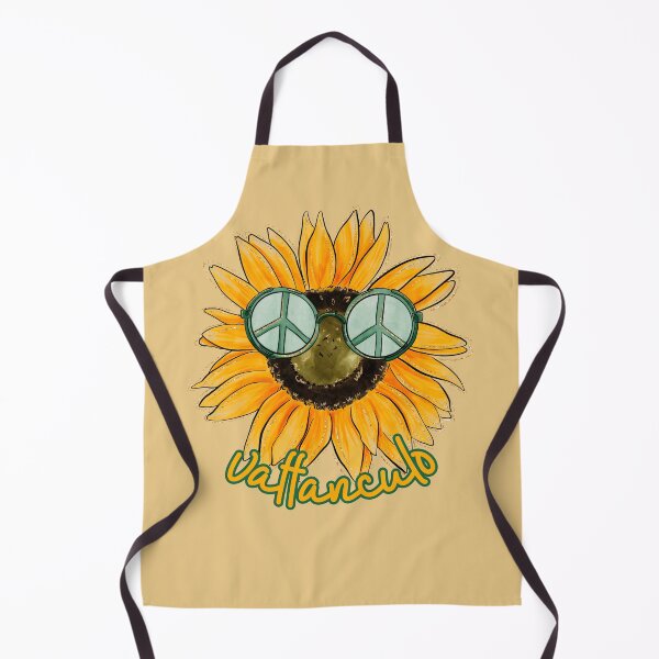 Item preview, vaffanculo sunflower peace symbol art designed and sold by EmeraldeaArt.