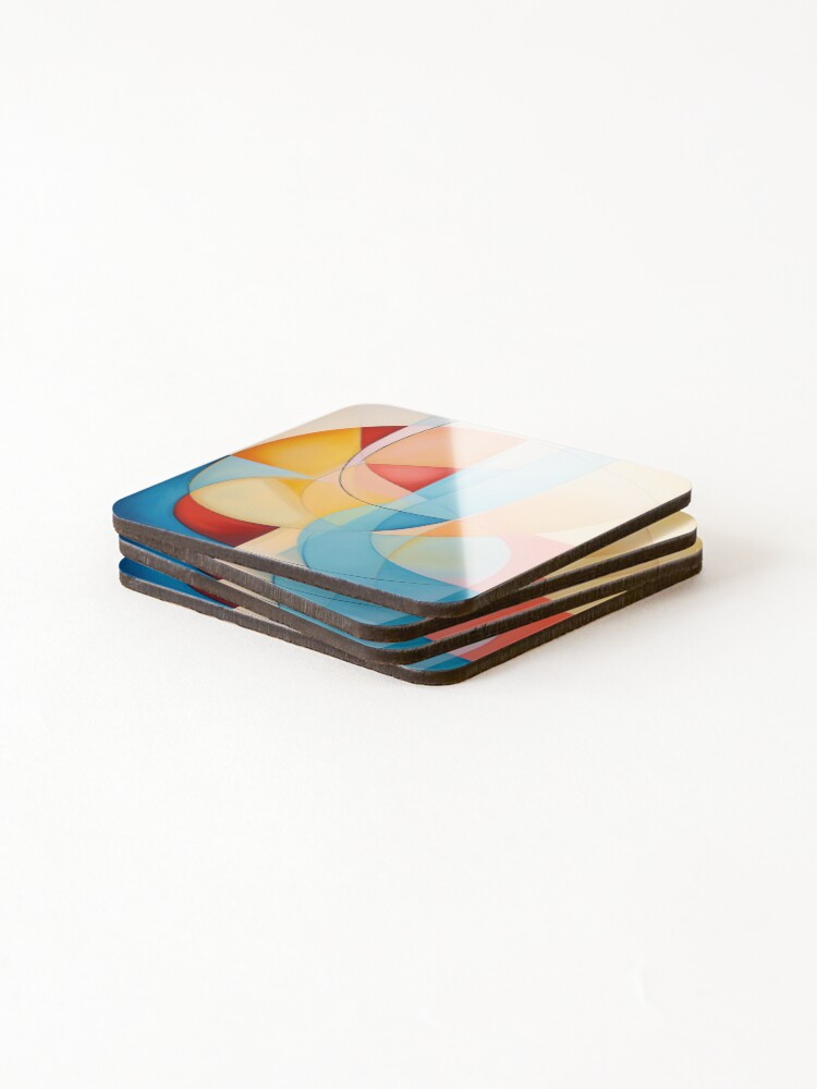 Thumbnail 4 of 5, Coasters (Set of 4), Soft Shapes designed and sold by Rtymer.