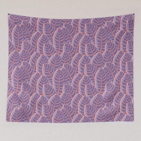 Item preview, Violet Tropical leaves, Purple version designed and sold by Alex  Blud.