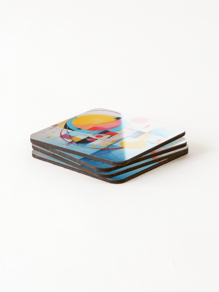 Thumbnail 4 of 5, Coasters (Set of 4), Soft Shapes designed and sold by Rtymer.