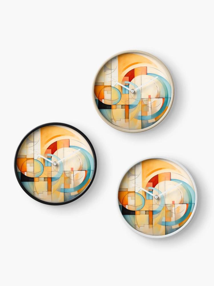 Thumbnail 3 of 4, Clock, Soft Shapes designed and sold by Rtymer.