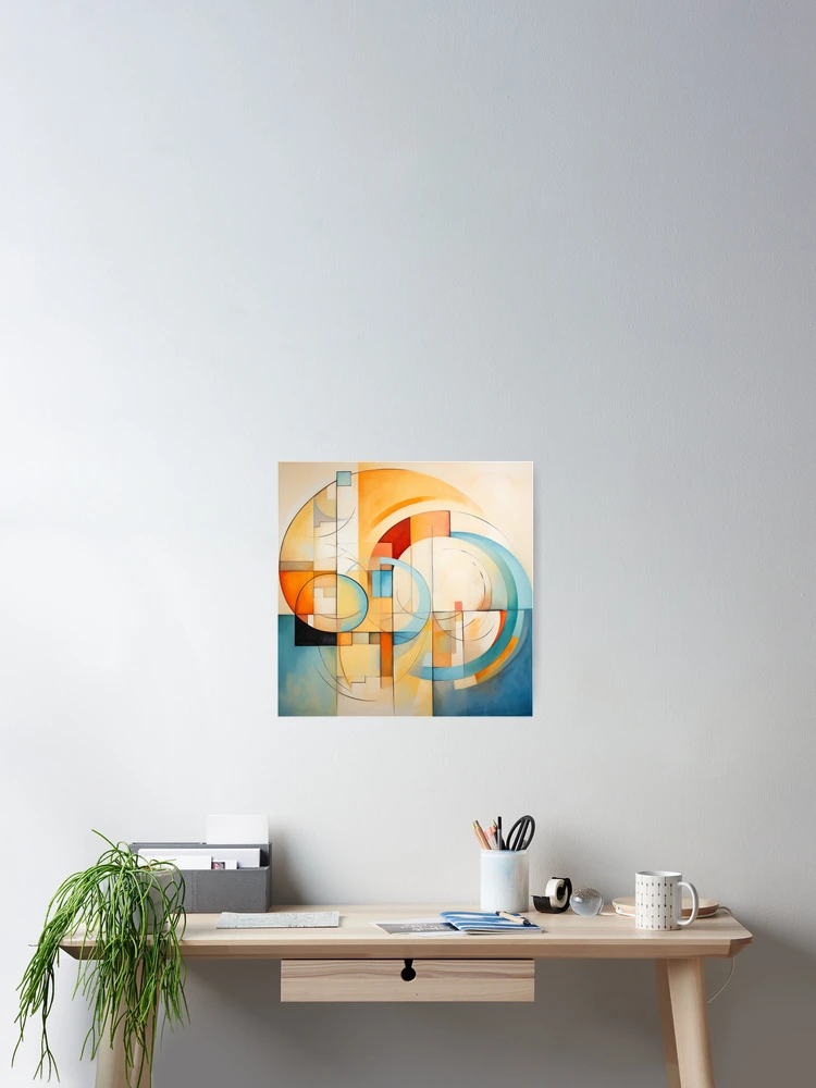 Thumbnail 2 of 3, Poster, Soft Shapes designed and sold by Rtymer.