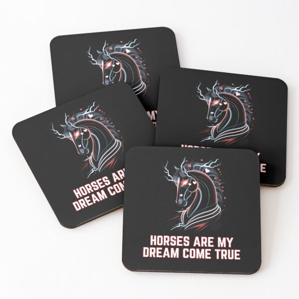 Item preview, Horses Are My Dream Come True Horse Lover designed and sold by Hananiah Merch.