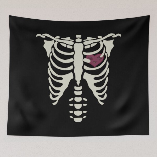 Item preview, Skeleton Heart designed and sold by drprincesspup.