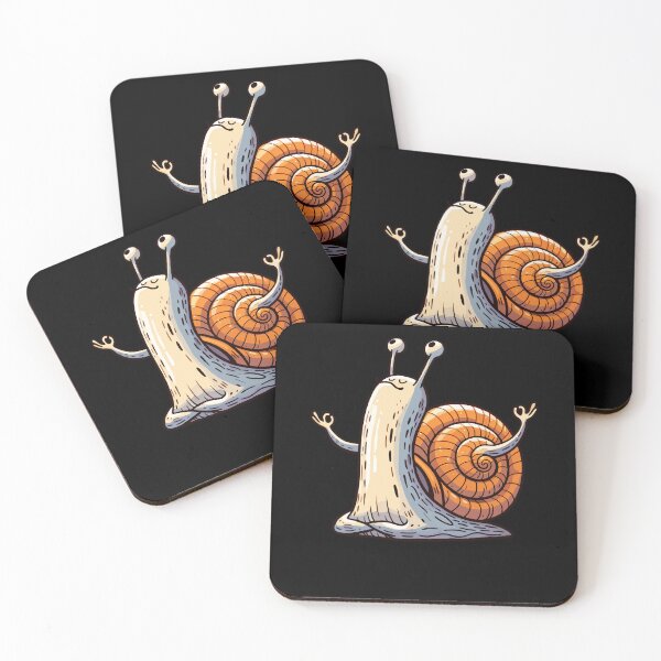 Item preview, Meditation Snail Yoga Pose Relaxing Animal designed and sold by Artistoos.