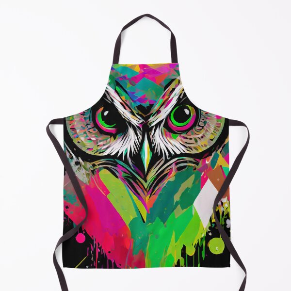 Item preview, Colorful owl designed and sold by GRACIART-FR.