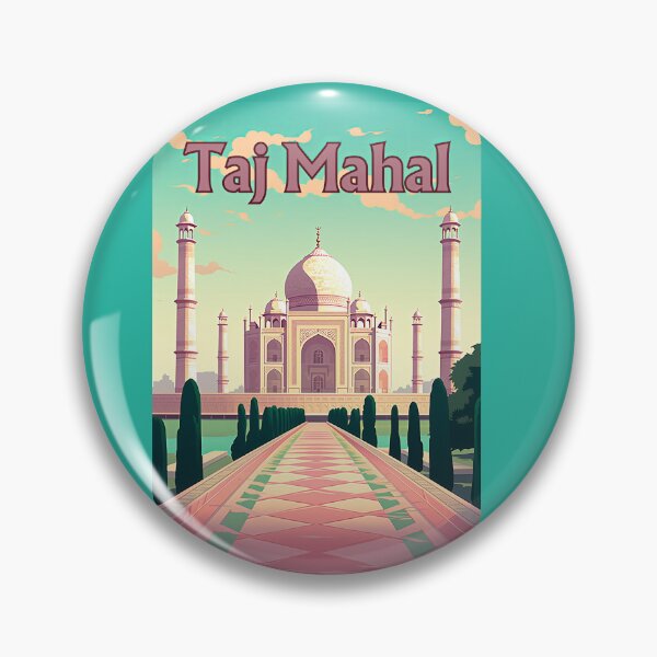 Item preview, Taj Mahal  Poster designed and sold by Pixel-Lair.