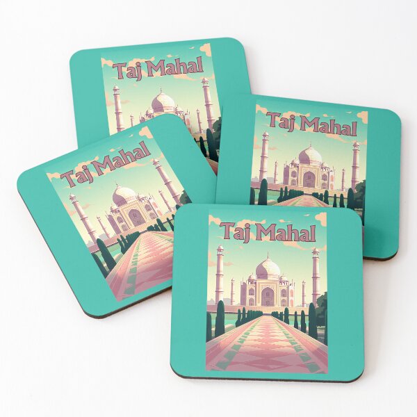 Item preview, Taj Mahal  Poster designed and sold by Pixel-Lair.