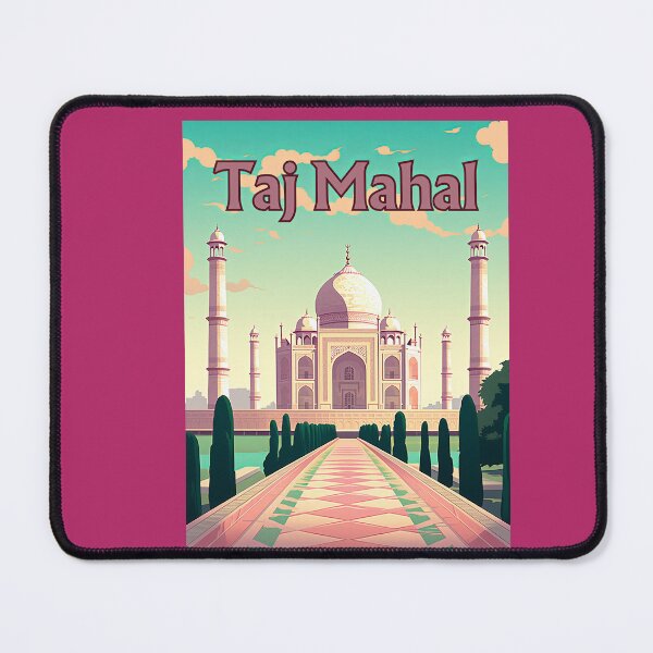 Item preview, Taj Mahal Poster designed and sold by Pixel-Lair.