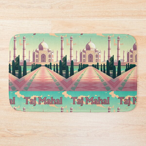 Item preview, Taj Mahal  Poster designed and sold by Pixel-Lair.