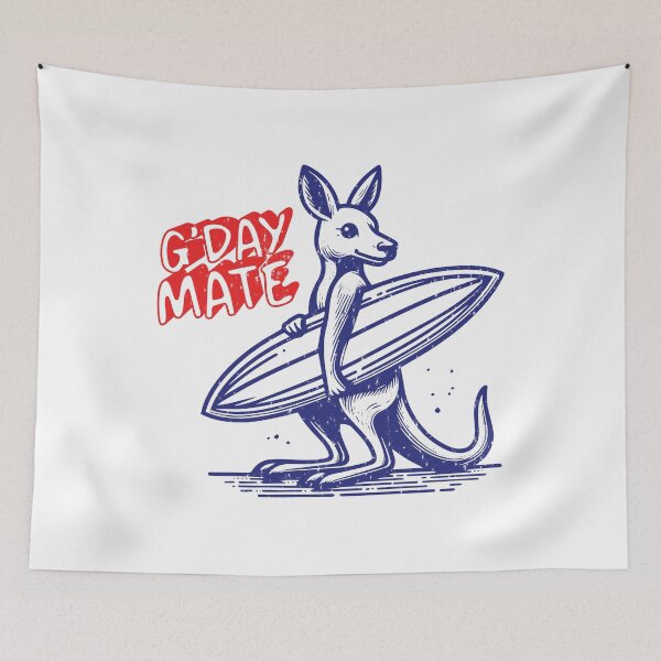 Item preview, G'day Mate  designed and sold by LazyLoungeCo.