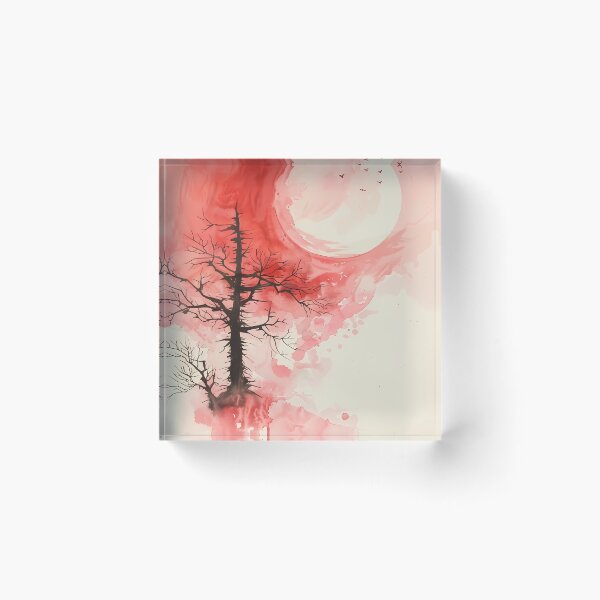 Item preview, Minimalist watercolor designed and sold by MidArtForge.
