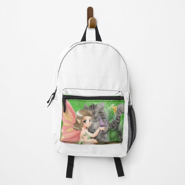 Item preview, the cat among butterflies designed and sold by Arturo Chan Cimé.