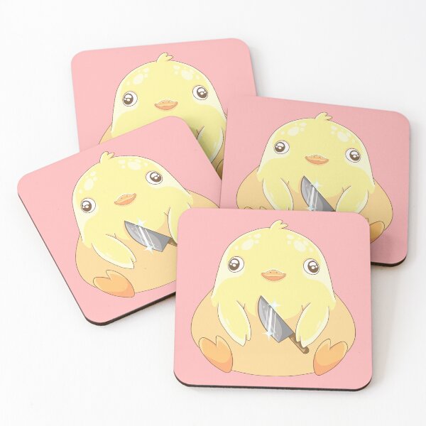 Item preview, Chubby Duck with Knife designed and sold by Art_with_Honesty.