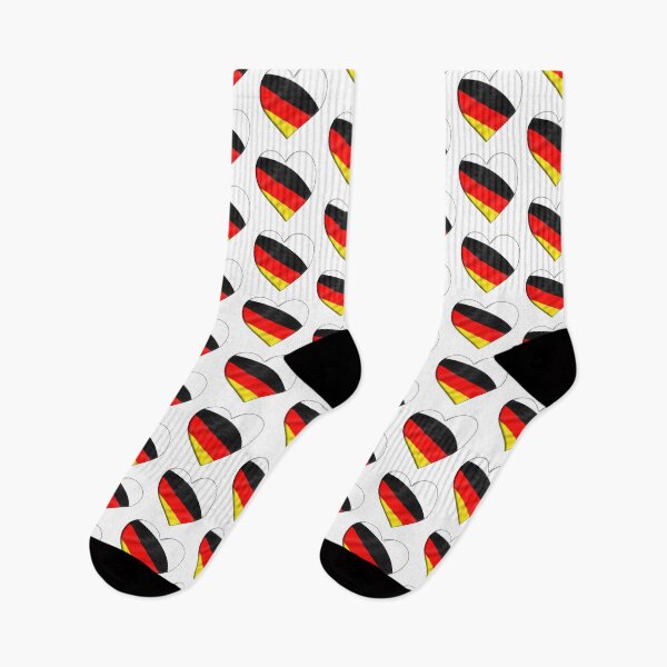Artikelvorschau, Ich liebe Deutschland, Flagge im Herzform-Design entworfen und verkauft von TerenceLacey.