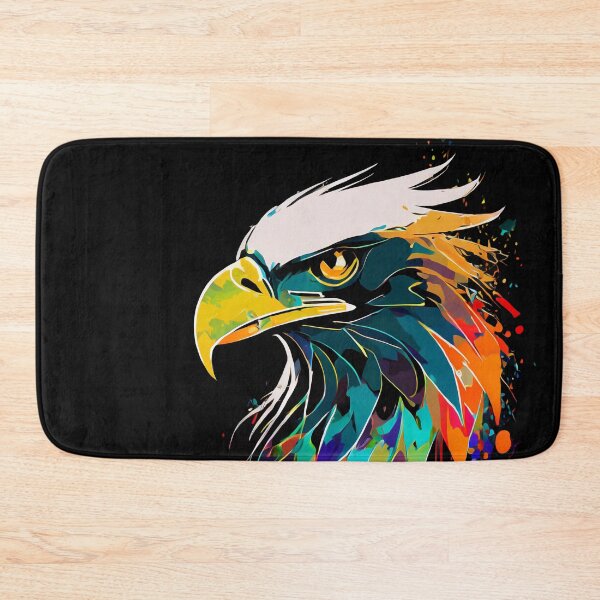 Item preview, Multicolored eagle designed and sold by GRACIART-FR.