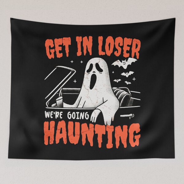 Item preview, Get In Loser We're Going Haunting designed and sold by CreepyCornerArt.