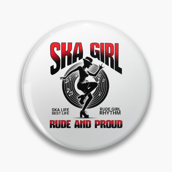 Item preview, Ska Girl Rude And Proud Rhythm  designed and sold by MerchByCraig.