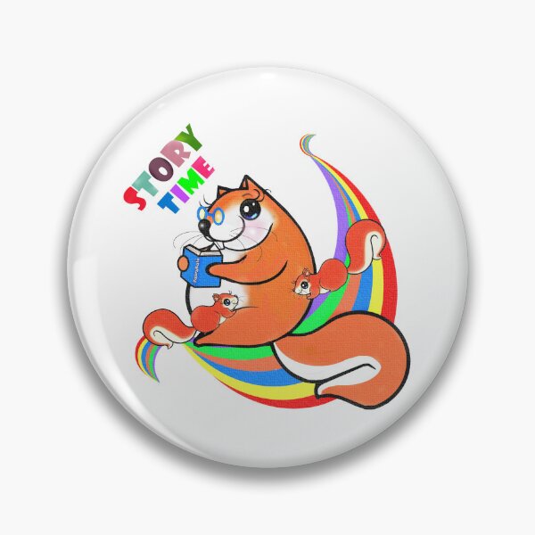 Item preview, Mother squirrel telling a story  designed and sold by Shirley cute art .