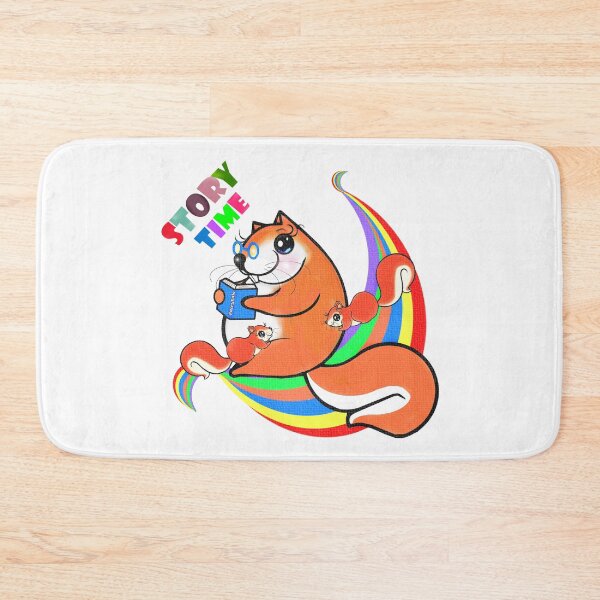 Item preview, Mother squirrel telling a story  designed and sold by Shirley cute art .