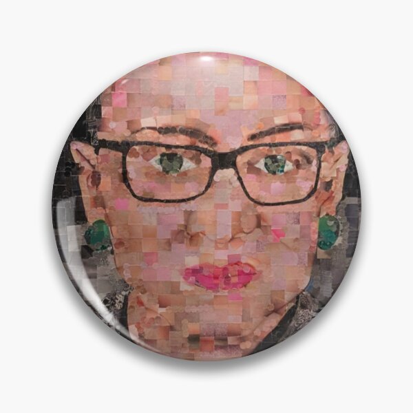 Item preview, Mosaic of Ruth Bader Ginsburg designed and sold by Persephone Stardust.