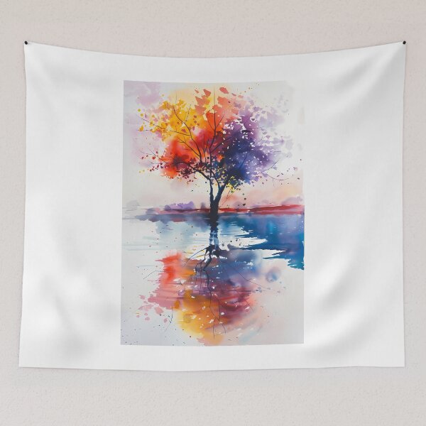 Item preview, Minimalist watercolor designed and sold by MidArtForge.