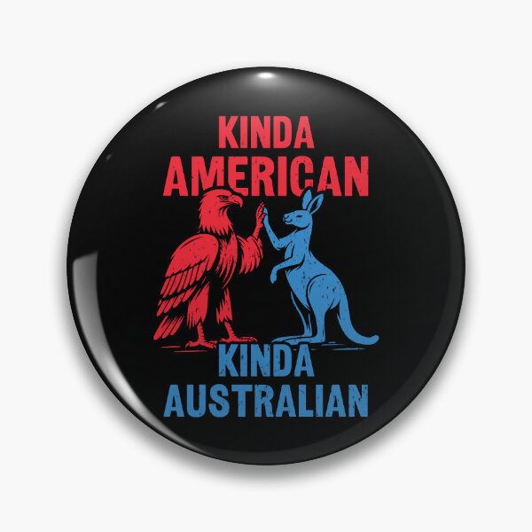 Item preview, Kinda American Kinda Australian designed and sold by LazyLoungeCo.