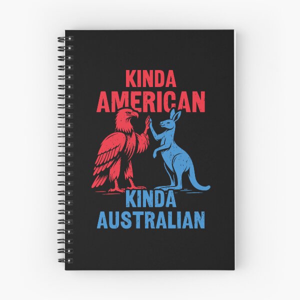 Item preview, Kinda American Kinda Australian designed and sold by LazyLoungeCo.
