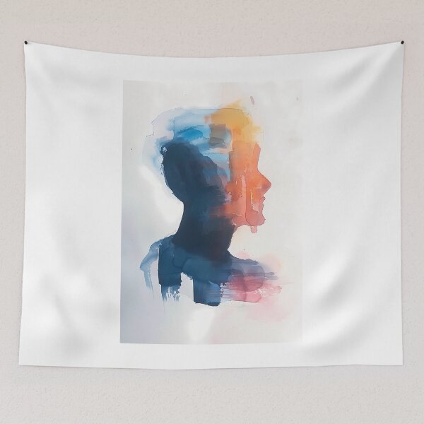 Item preview, Minimalist watercolor designed and sold by MidArtForge.