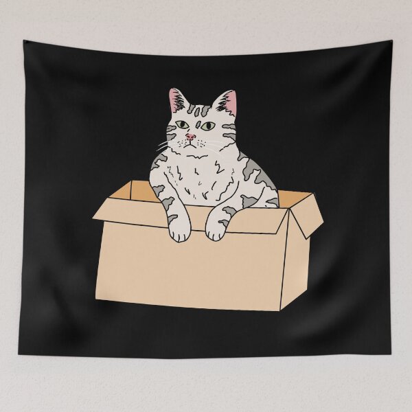 Artikelvorschau, Katze aus Pappe entworfen und verkauft von Brexmore3.