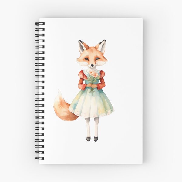 Item preview, Gentle Watercolor Fox Art designed and sold by Victoria Riabov.