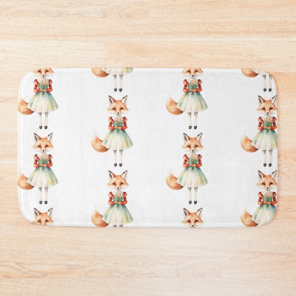 Item preview, Gentle Watercolor Fox Art designed and sold by Victoria Riabov.